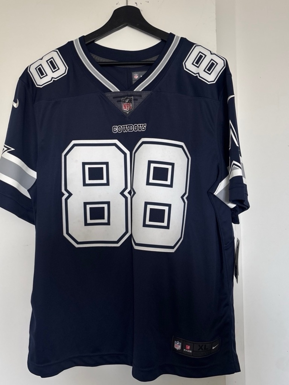 Nike Dallas Cowboys Navy and White #88 Jersey